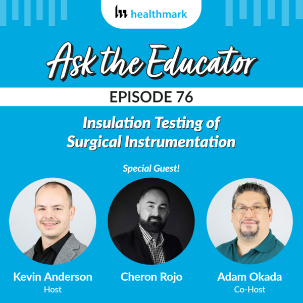 76. Insulation Testing of Surgical Instruments with Cheron Rojo artwork