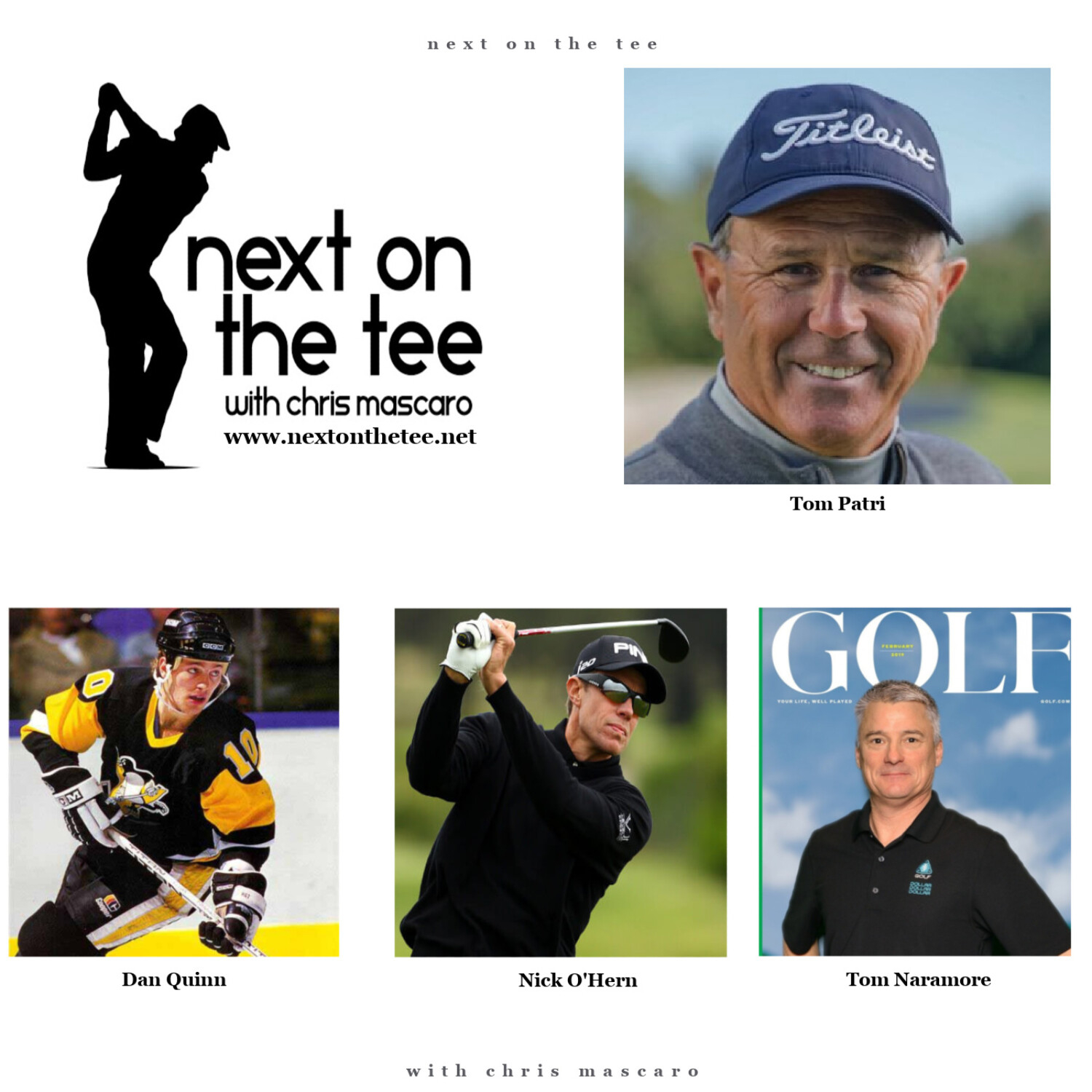 Talking Masters with Tom Patri, Nick O'Hern, & Dan Quinn, Plus D3 Golf Co-Founder Tom Naramore Joins Me...