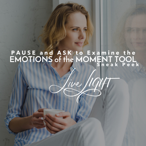 PAUSE and ASK to Examine Emotions of the Moment tool - Sneak Peek artwork