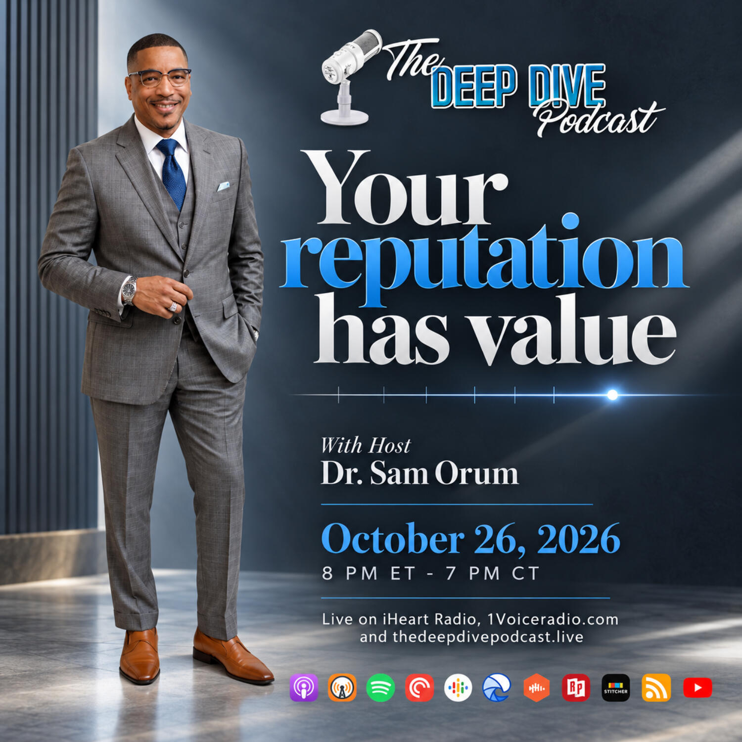 Your repution has REAL value