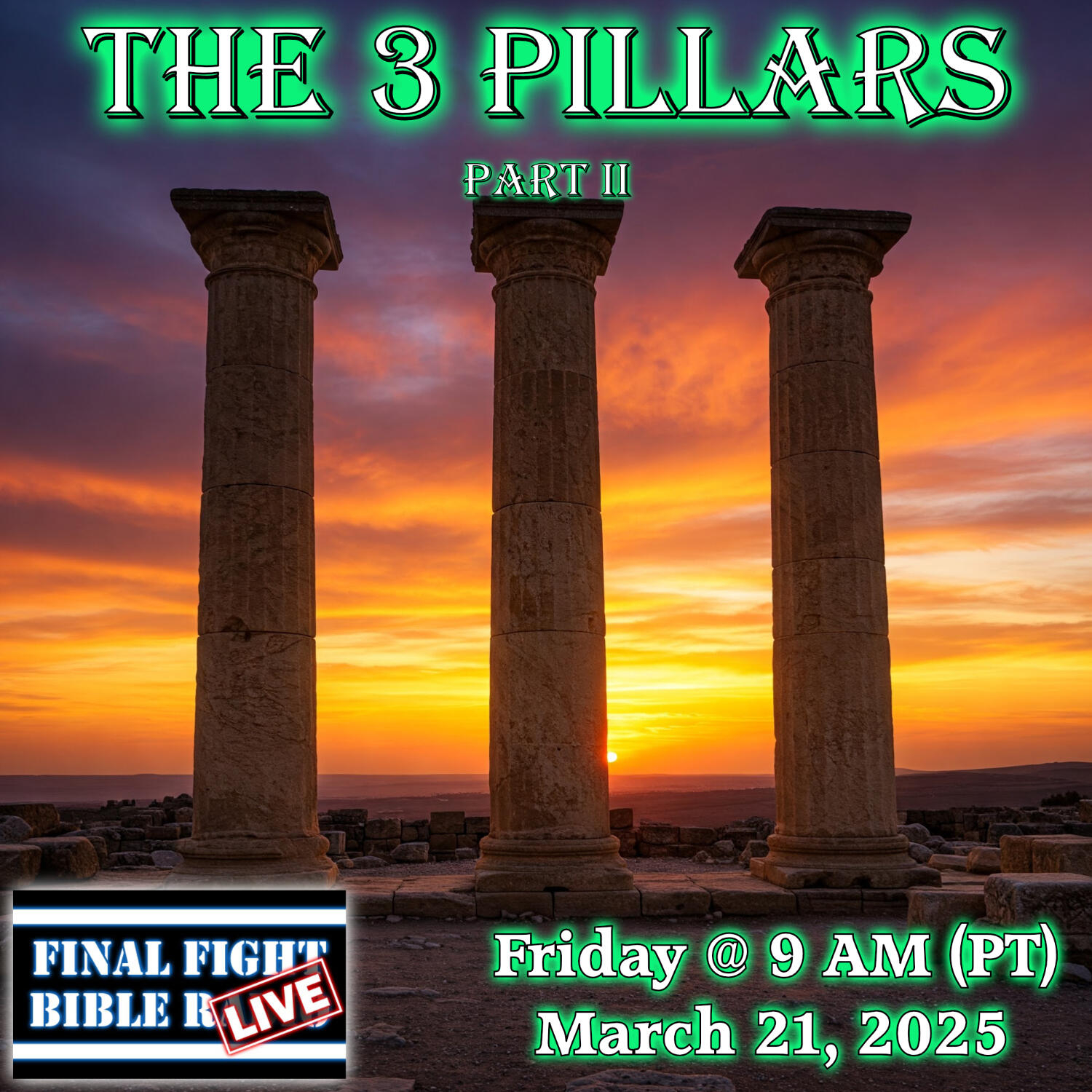 The 3 Pillars pt 2 episode artwork