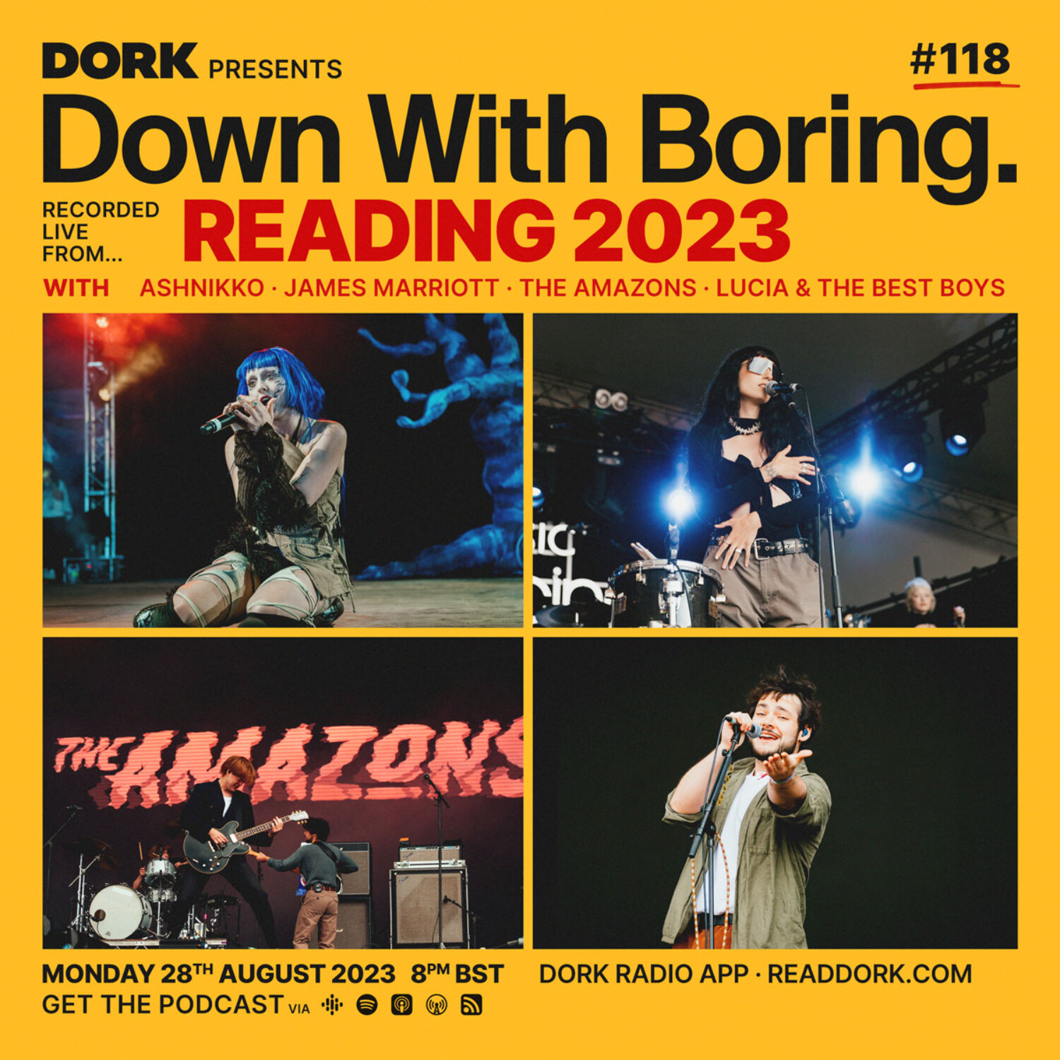 cover of episode Down With Boring #0118: Reading 2023
