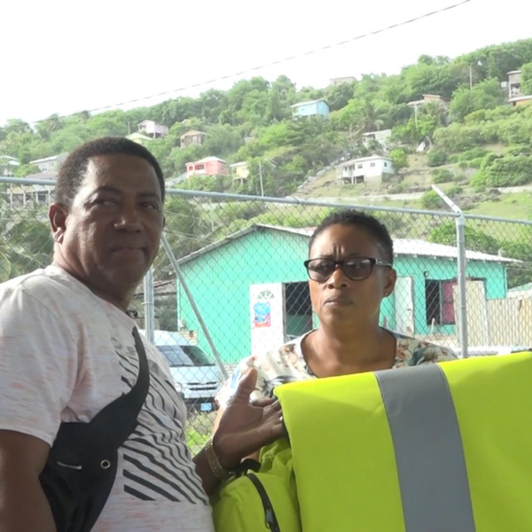 Dennery Fishers Receive Safety Equipment Empowering Safer Seas, One Vessel at a Time artwork