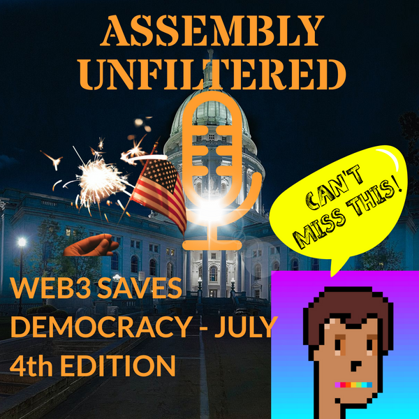 How Web3 Saves Democracy -- Two Vague Terms Come Together for a Better Society artwork