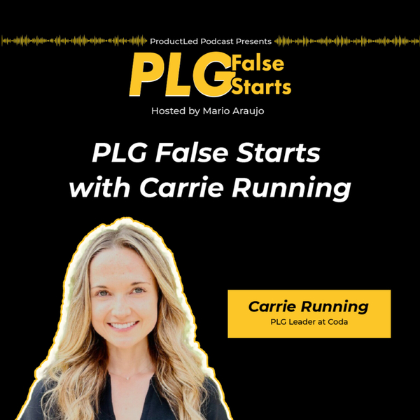 PLG False Starts with Carrie McMahon (Coda)  artwork