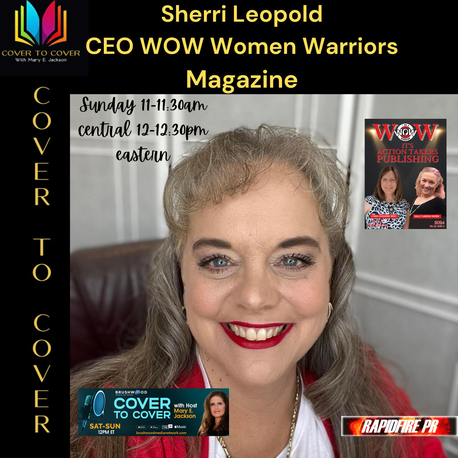 Sherri Leopold- CEO WOW WARRIOR MAGAZINE