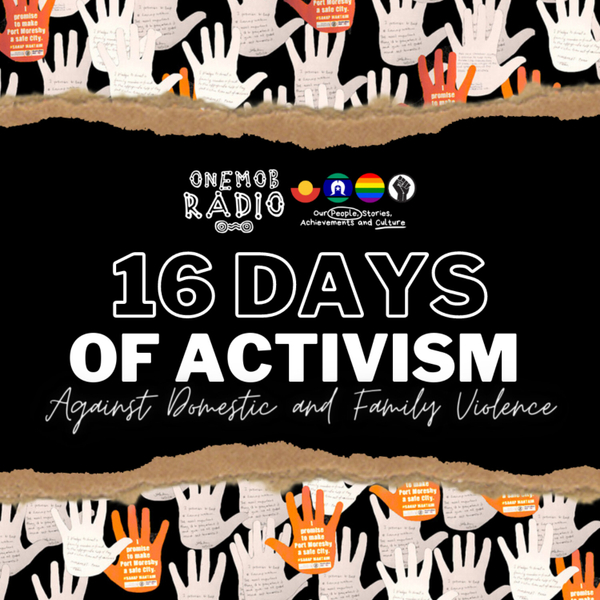 16 Days of Activism artwork