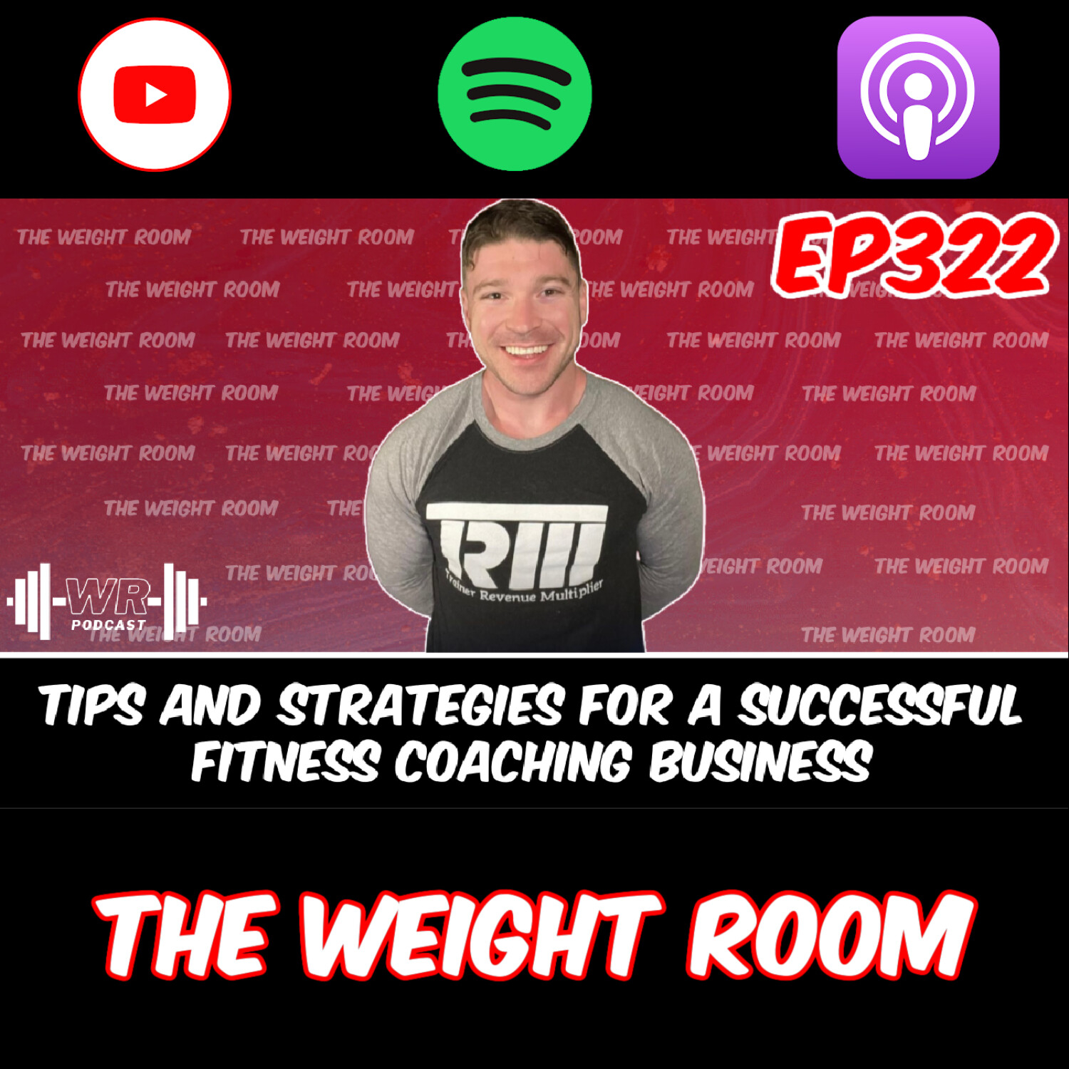 cover of episode EP322: Isaac Miller Shares Tips and Strategies on Being a Successful Fitness Coach and MORE