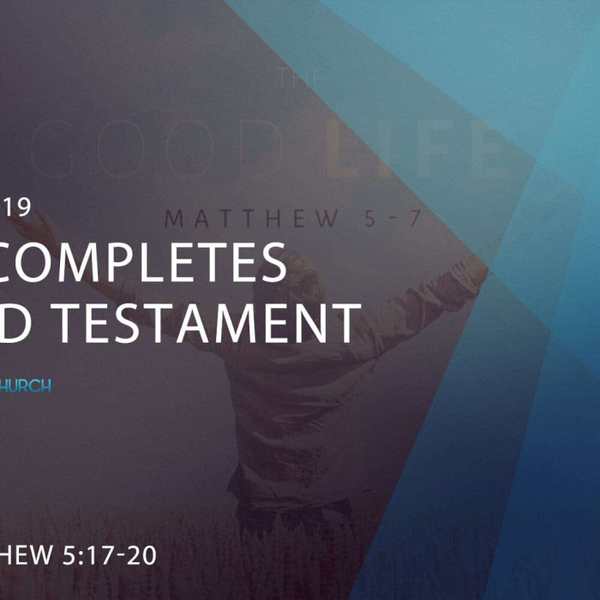 Jesus Completes the Old Testament artwork