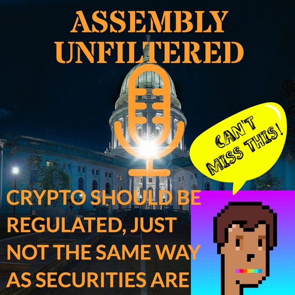 Crypto should be regulated, but not the same way securities are artwork