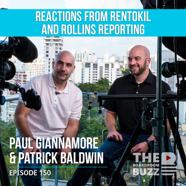 Episode 150 — Reactions from Rentokil and Rollins Reporting artwork