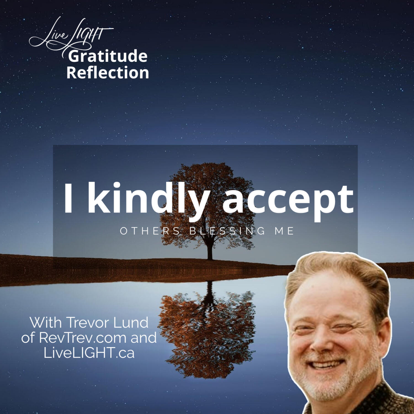 I kindly accept others blessing me