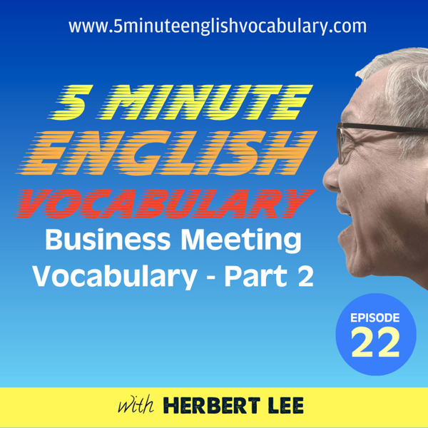 Business Meeting Vocabulary Part 2 artwork