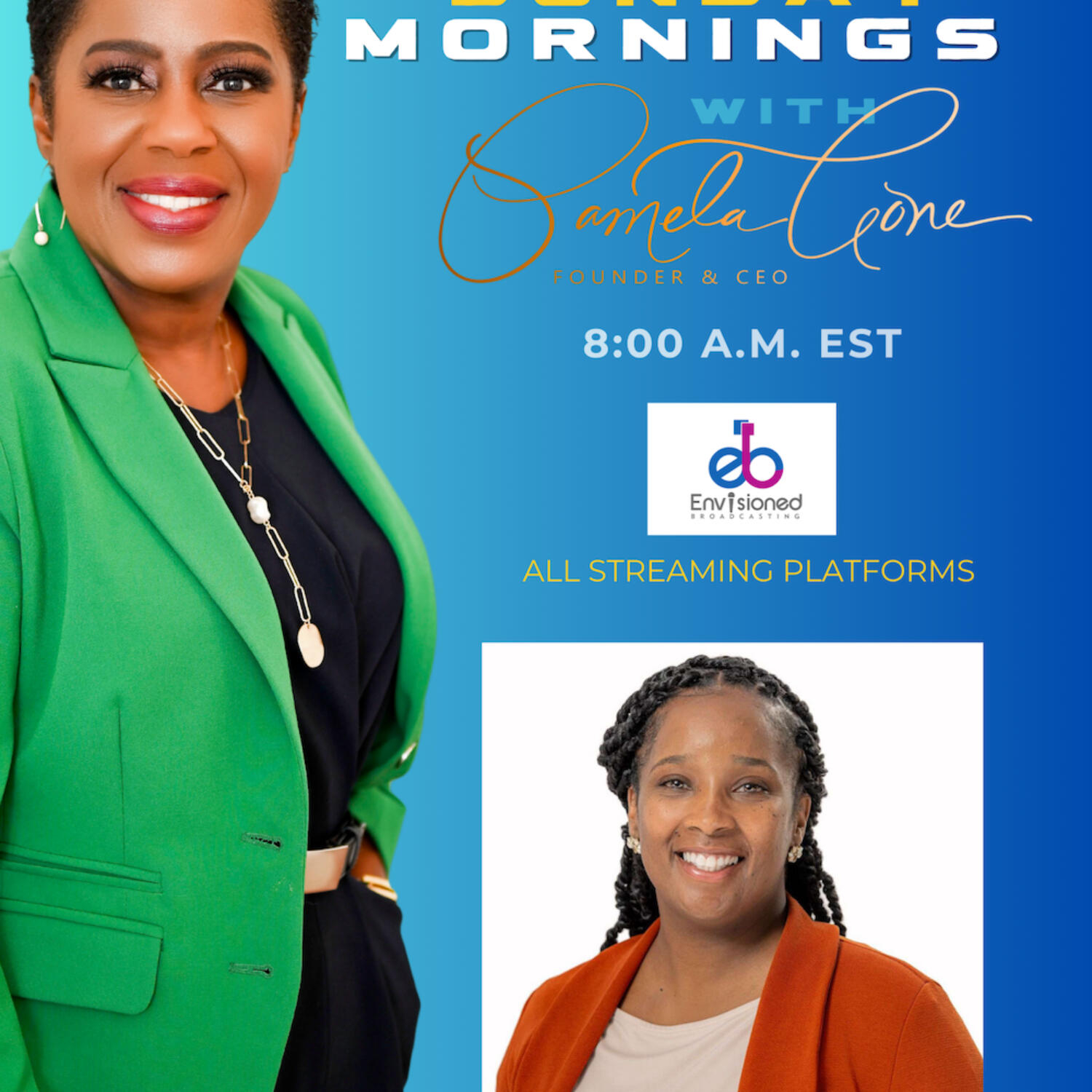 Sunday Mornings with Pamela Cone