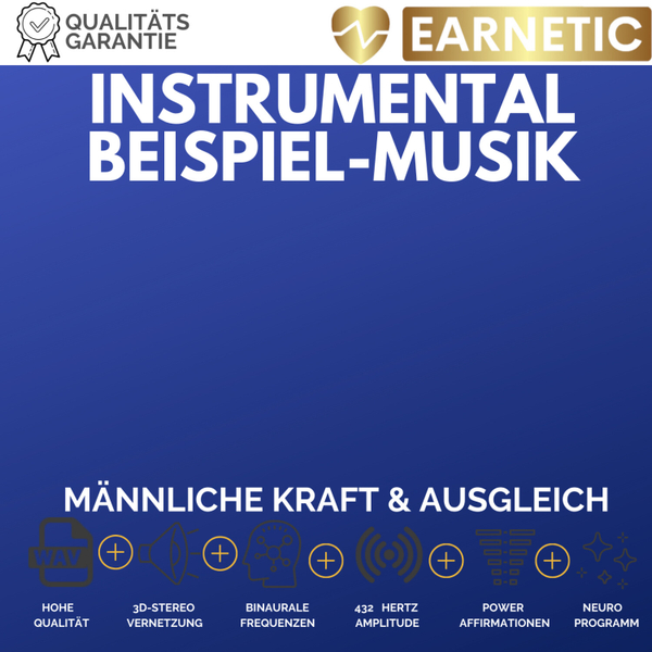 EARNETIC Männliche Kraft & Ausgleich - Instrumental artwork
