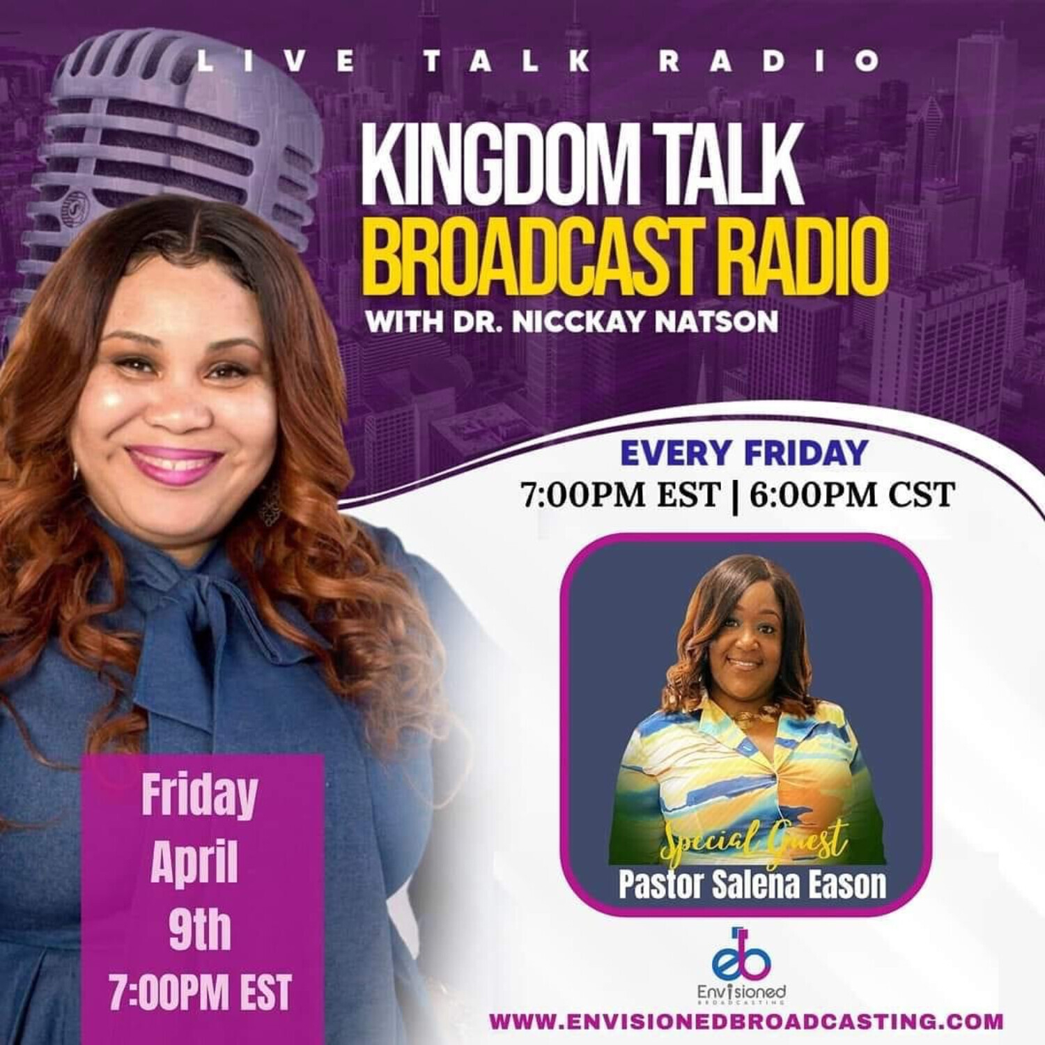 Kingdom Talk Broadcast Radio with Dr. Nicckay Natson