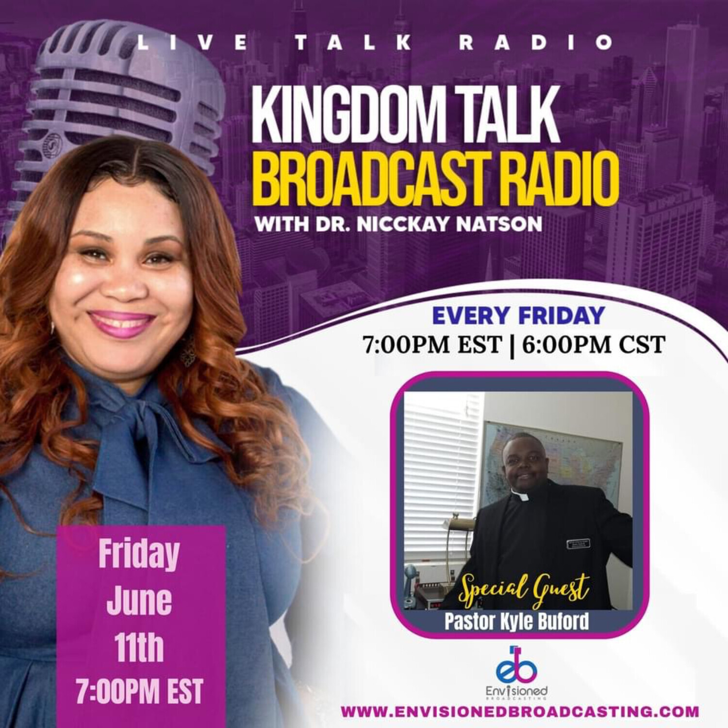 Kingdom Talk Broadcast Radio with Dr. Nicckay Natson
