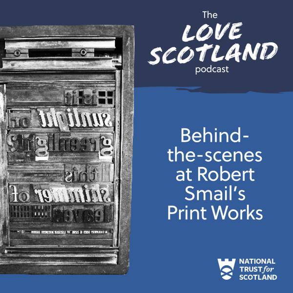 Behind-the-scenes at Robert Smail's Print Works artwork