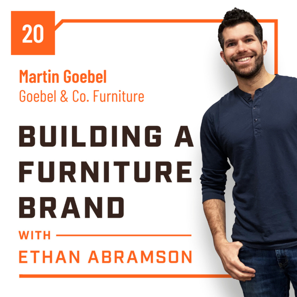 Furniture Skills to Pay the Furniture Bills with Martin Goebel of Goebel & Co. Furniture artwork