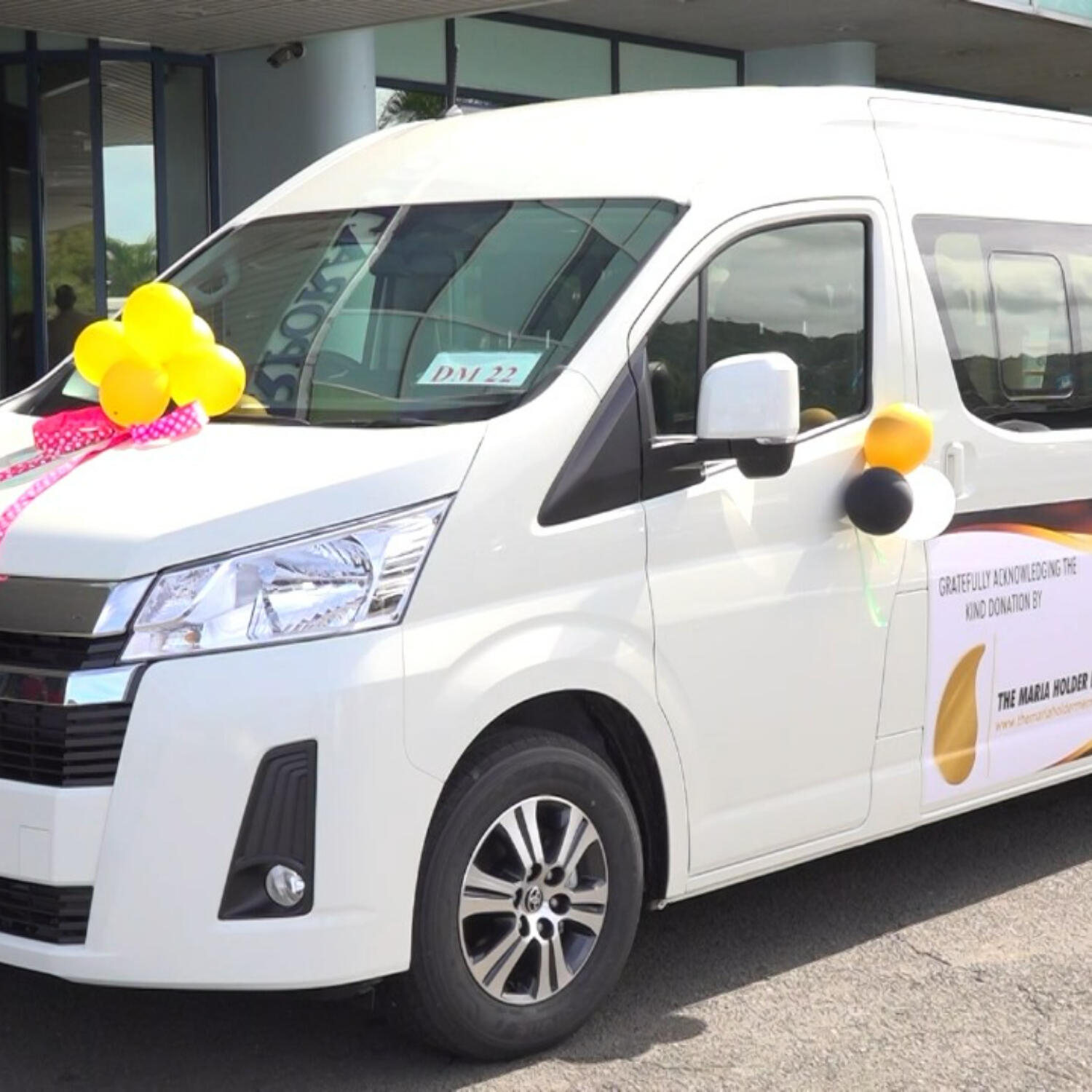 Vehicle for Special Needs Students Donated by Maria Holder Memorial Trust