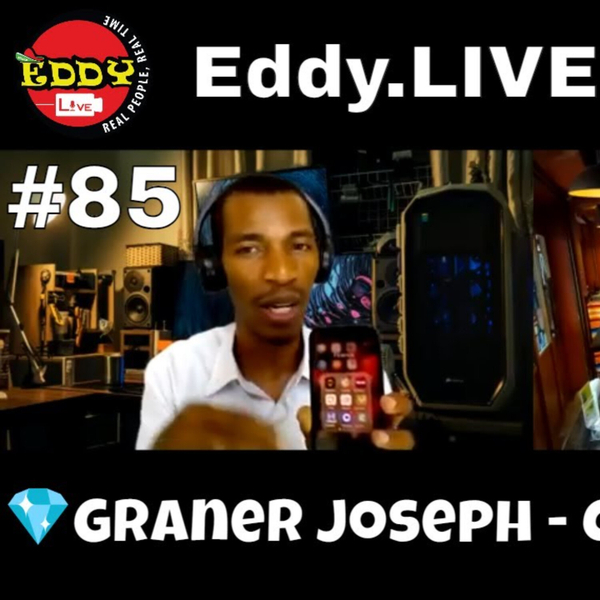 Eddy.LIVE Show #85 - Graner Joseph, Crypto Investor and Coach artwork