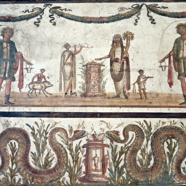 Roman Household Spirits: Manes Panes and Lares artwork