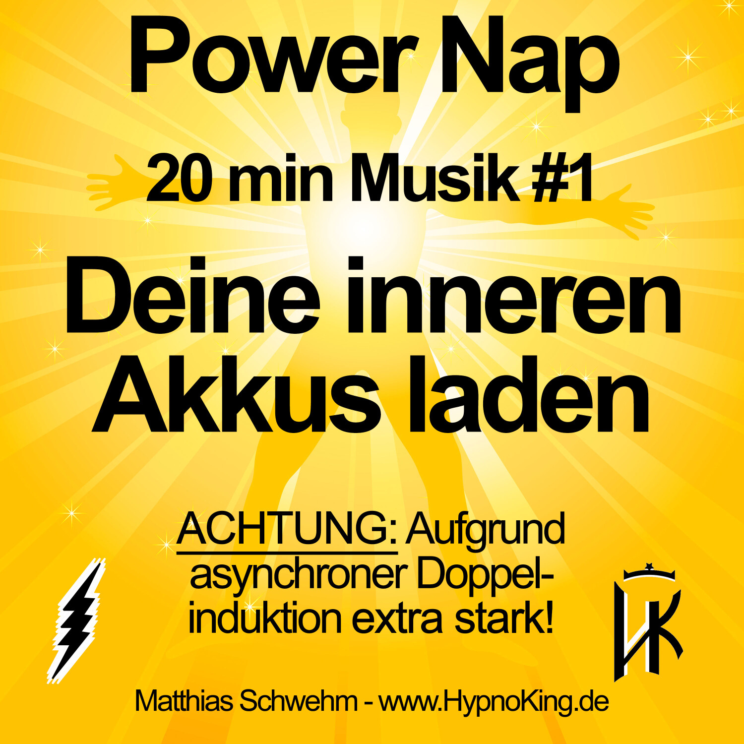 Power Nap 20 min ⚠️Extra stark! ﻿Asynchrone Doppelinduktion!💥 Musik #1  Schlafquickie, Mittagsschlaf NSDR episode artwork