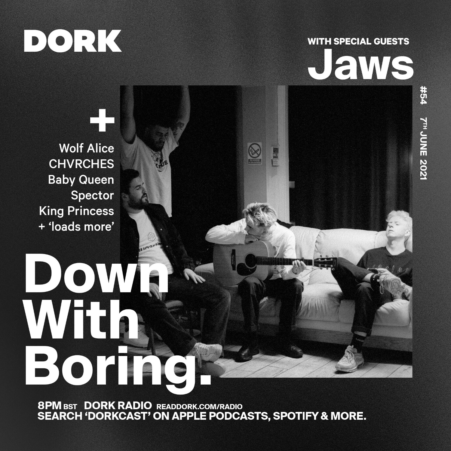 cover of episode Down With Boring #0054: JAWS