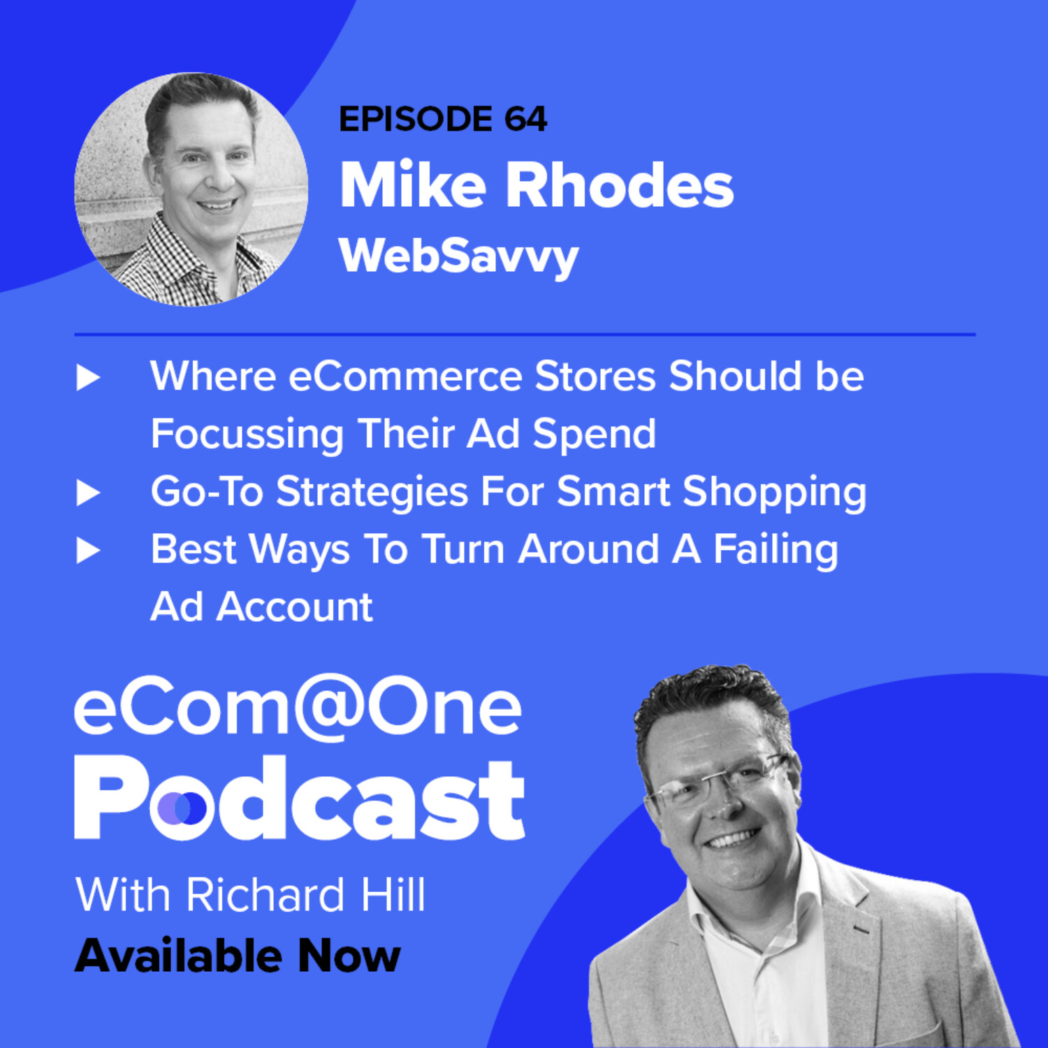 E64: Mike Rhodes - The Ultimate Guide to Google Ads to Grow Your eCommerce Store episode artwork