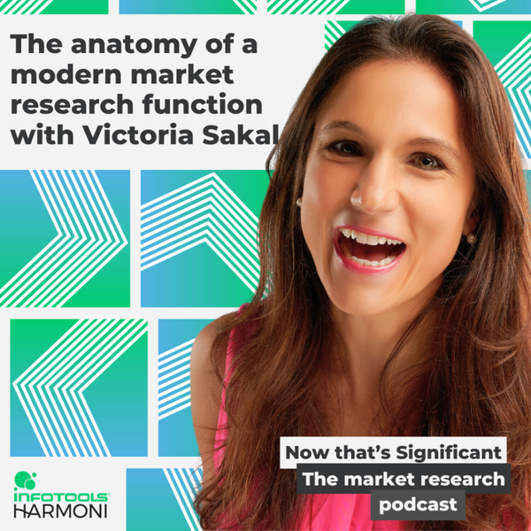 The anatomy of a modern market research function with Victoria Sakal artwork