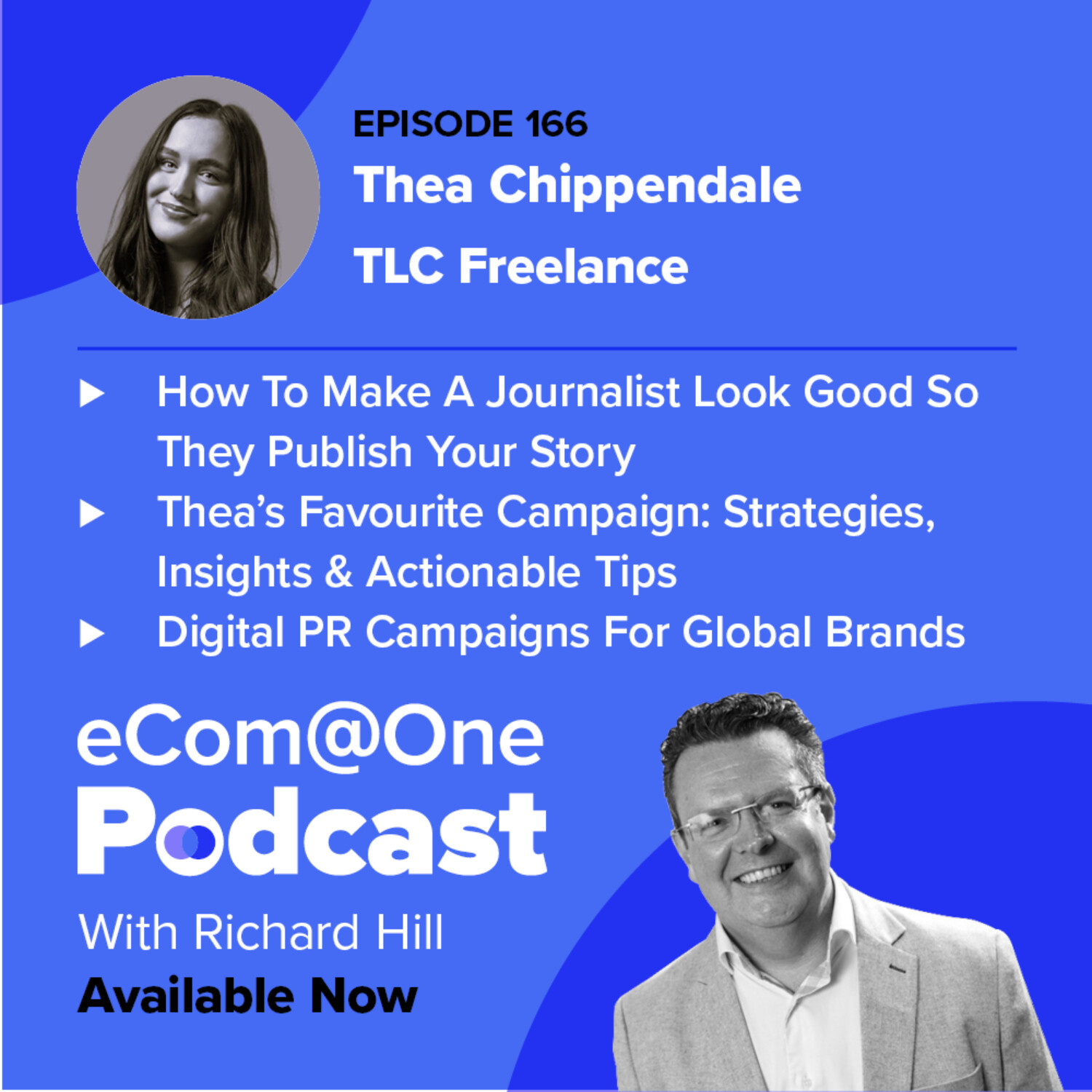 E166: Thea Chippendale - Boosting Sales With Effective Digital PR Campaigns: Insider Tips And Insights episode artwork