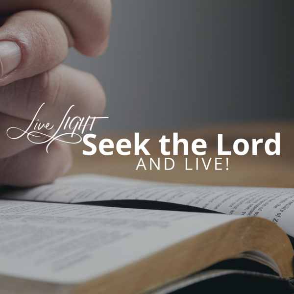 Seek the Lord and LIVE! artwork