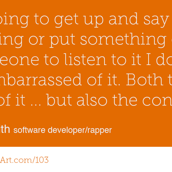 103 - Making software and making music with Cory Smith artwork