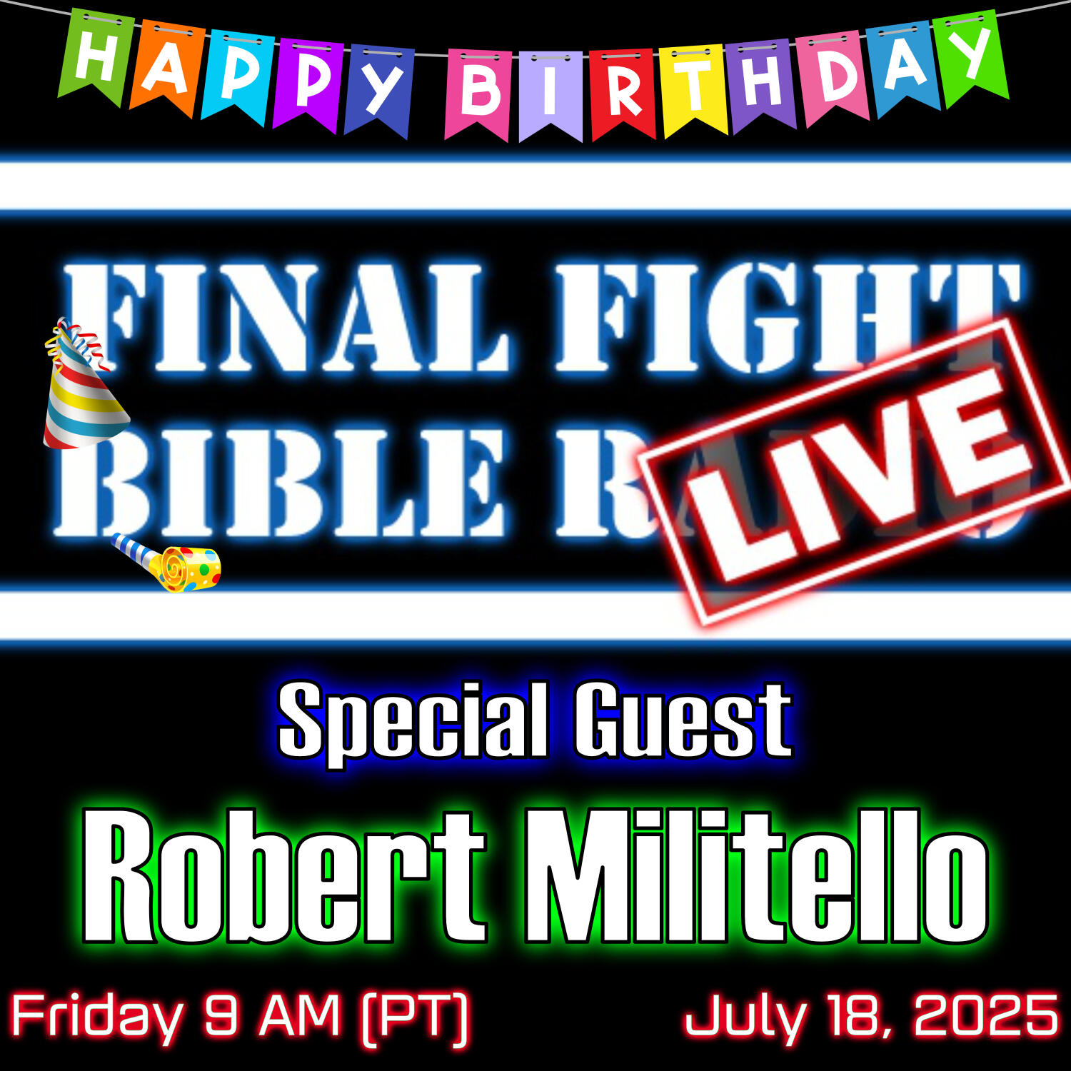 FFBR Celebration | Special Guest: Robert Militello episode artwork
