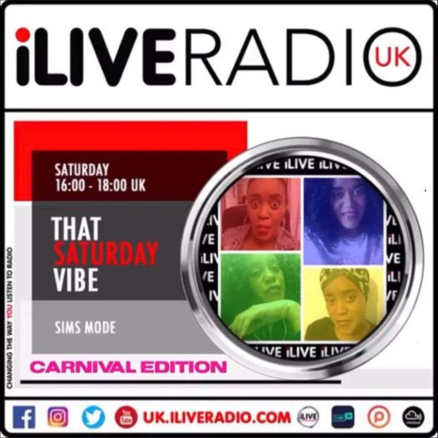 That Saturday Vibe #51 (Carnival Special) w/ Sims Mode & guests: Miss Bee & Miss Law | 29.08.2021