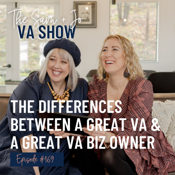 #169 The Differences Between A Great VA & A Great VA Business Owner artwork
