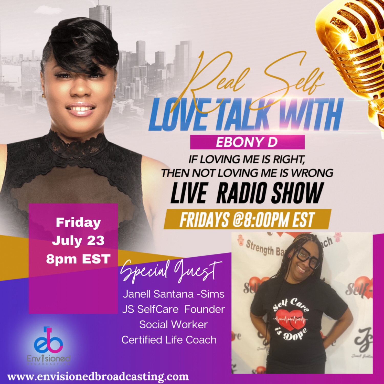 Real Self Love Talk with Ebony D