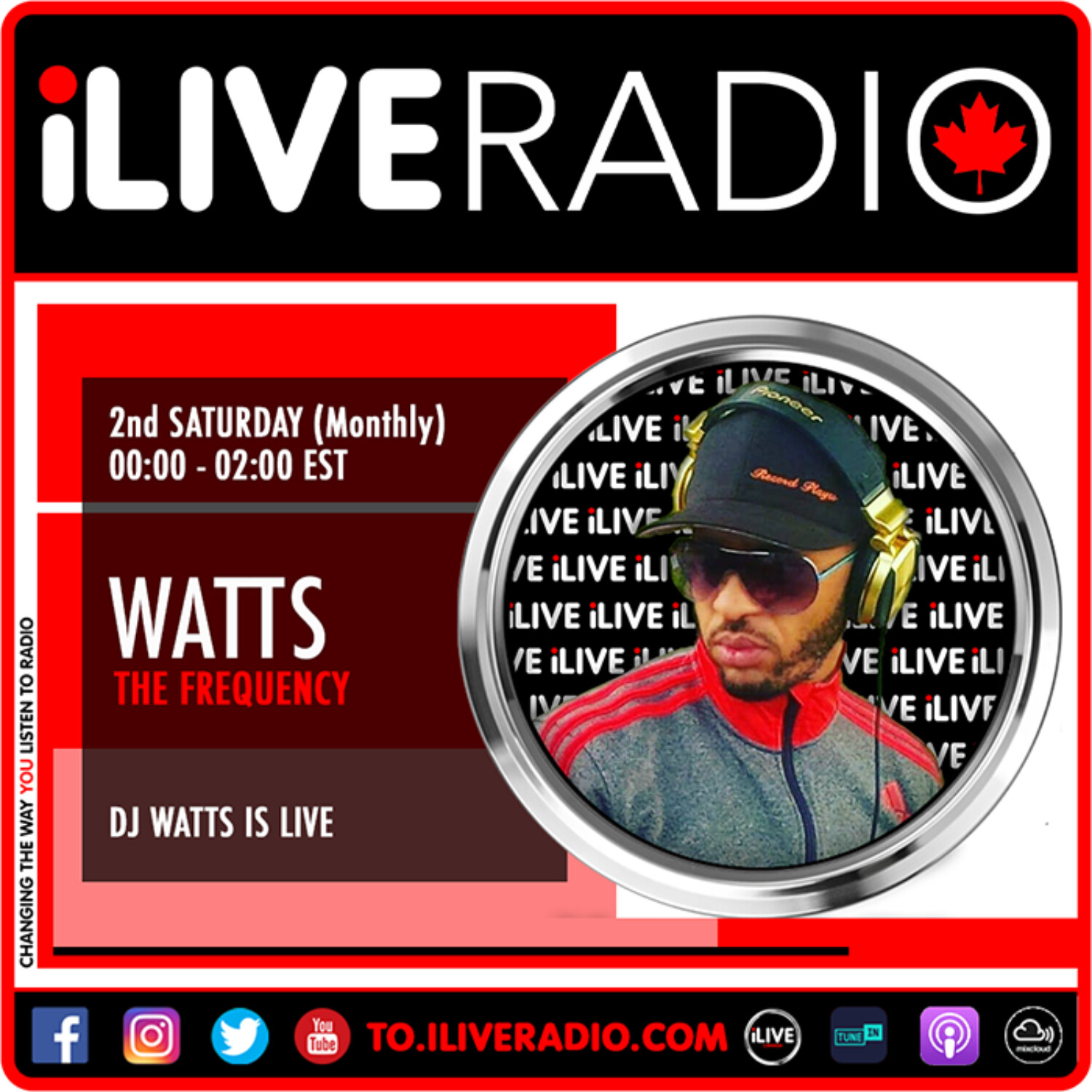 WTF! (Watts The Frequency) w/ DJ Watts Is LIVE | April 2021 episode artwork