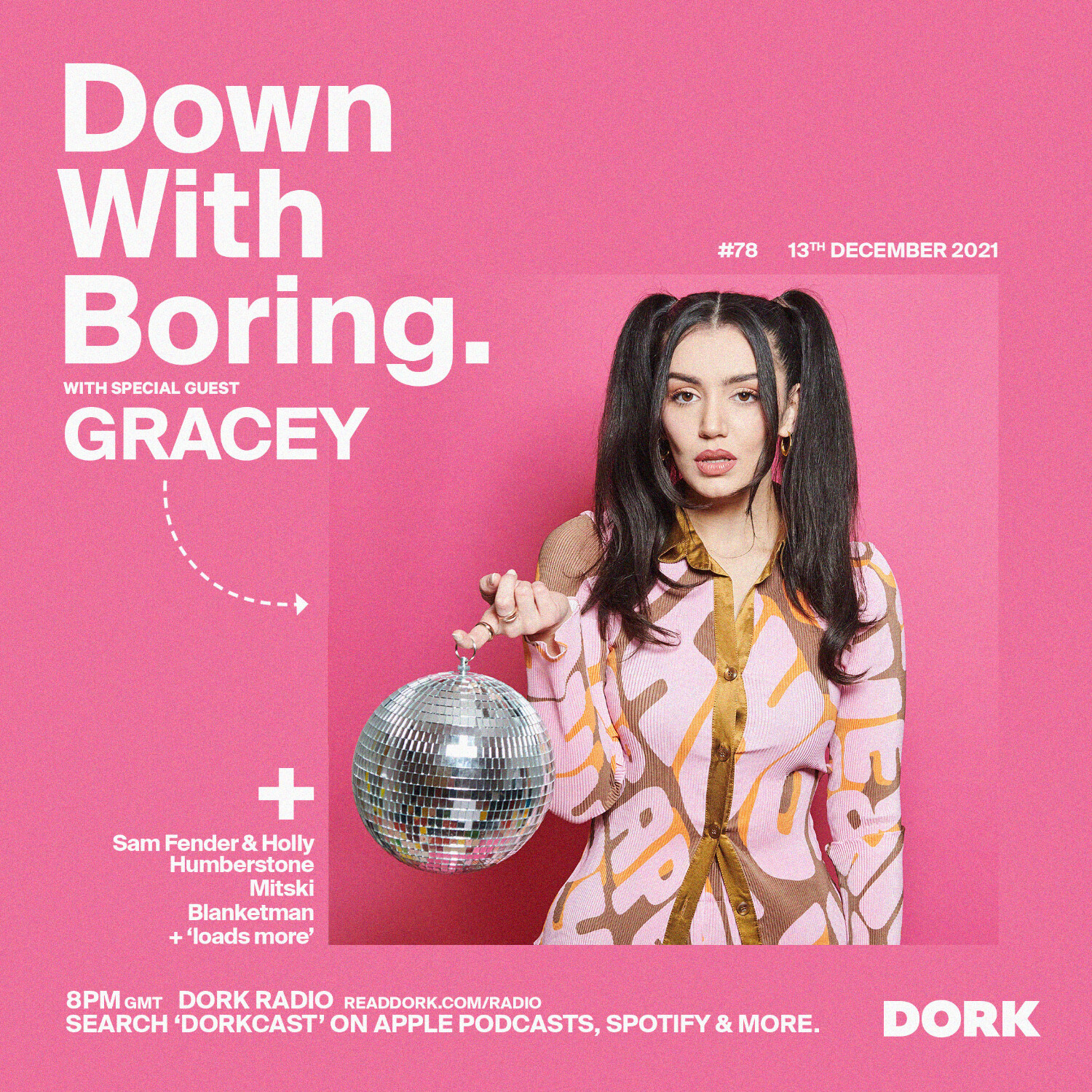 cover of episode Down With Boring #0078: Gracey