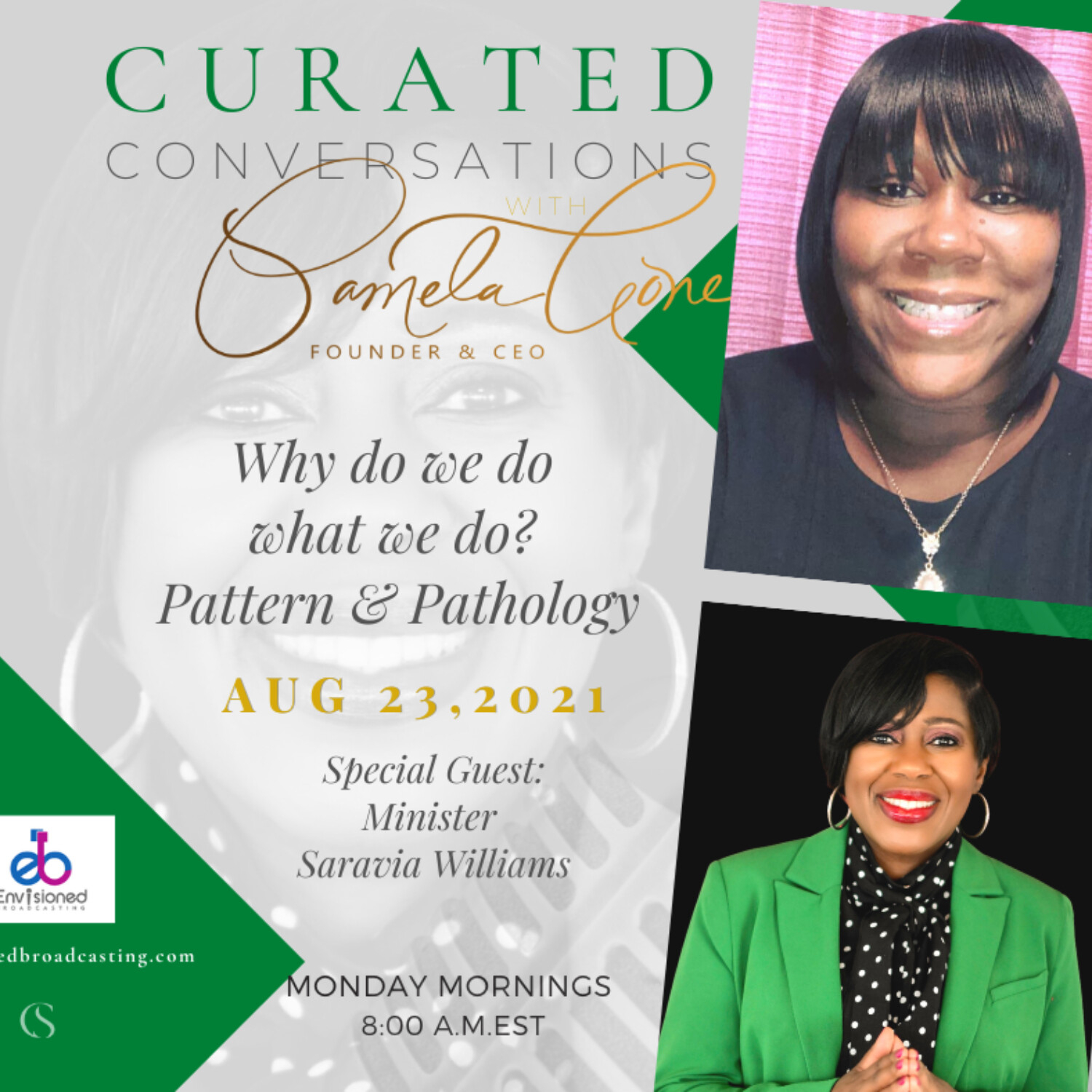 Curated Conversations with Pamela Cone