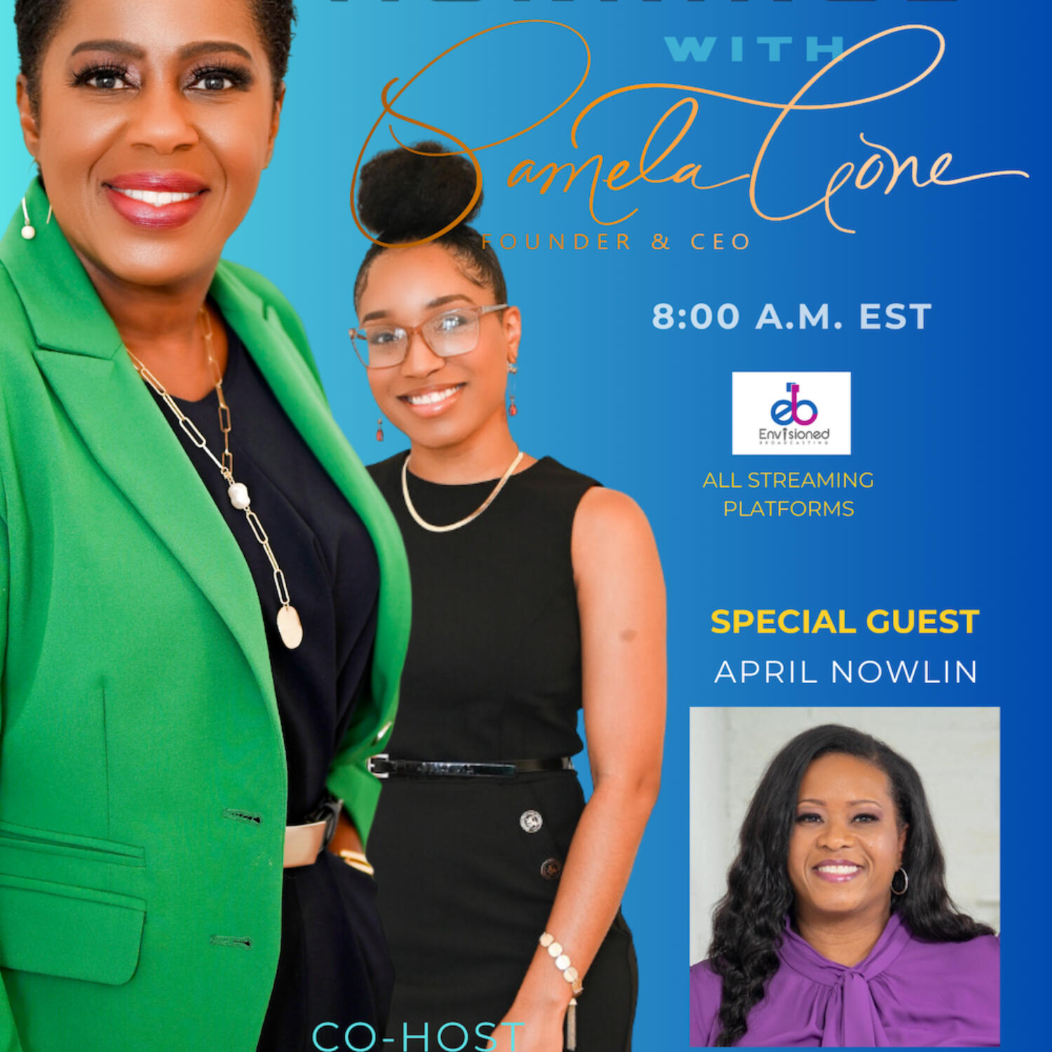 Sunday Mornings with Pamela Cone