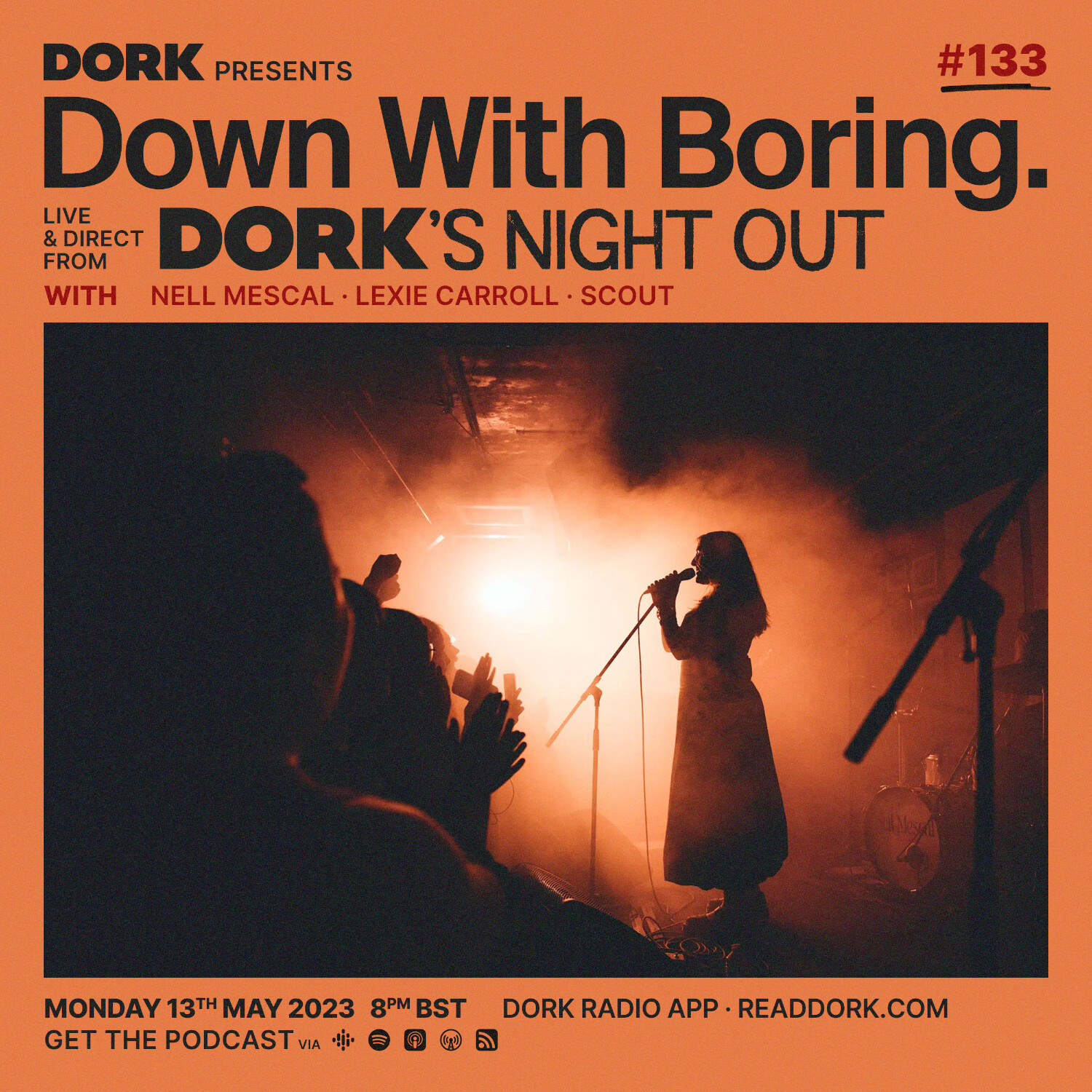 cover of episode Down With Boring #0133: Nell Mescal, Lexie Carroll & Scout