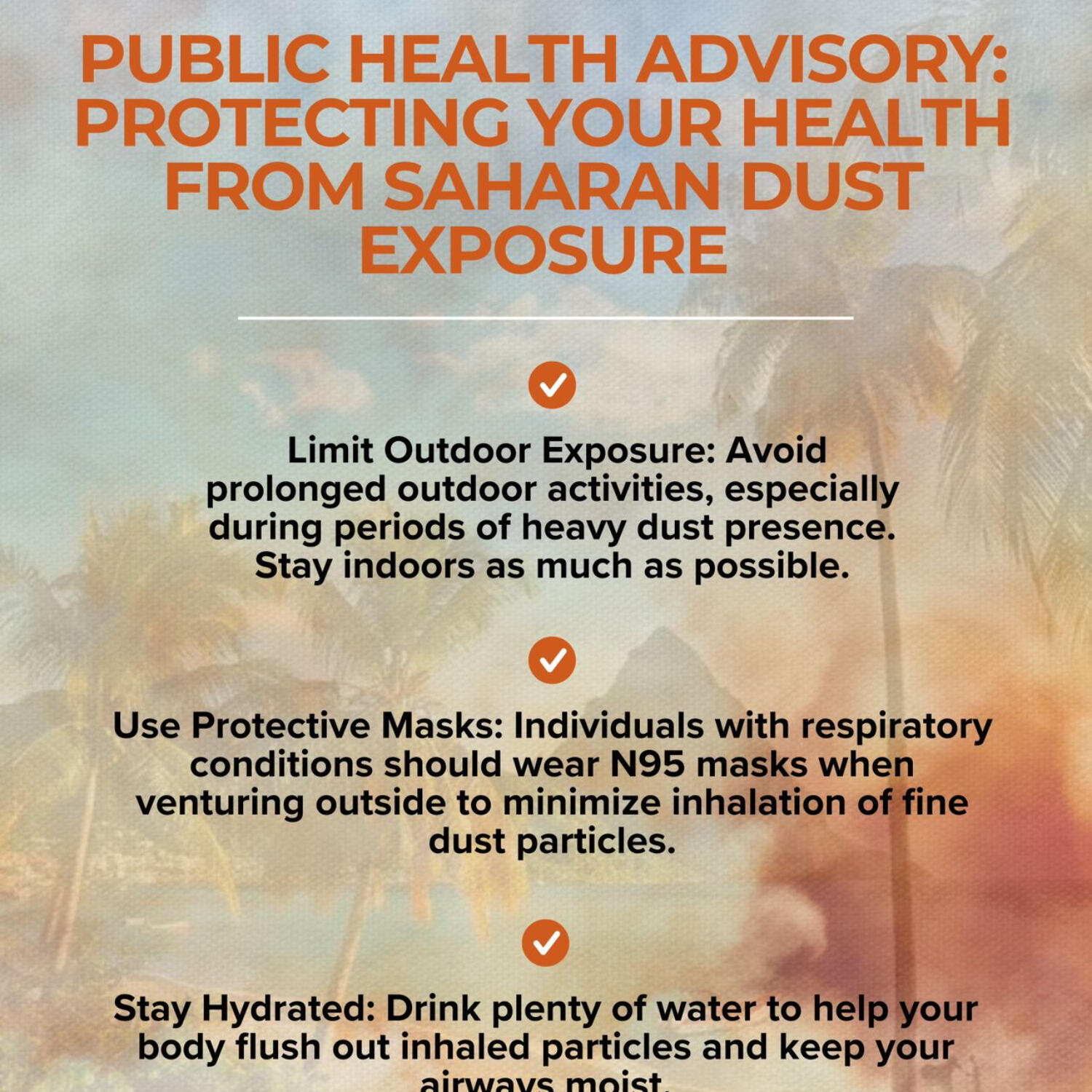 SAHARAN DUST ADVISORY TO THE PUBLIC episode artwork