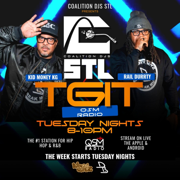 TGIT with Coalition DJs STL artwork