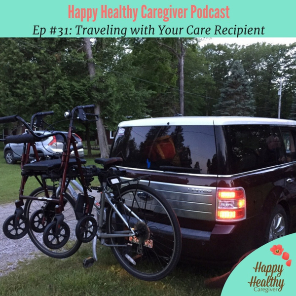 Traveling with or without your care recipient artwork