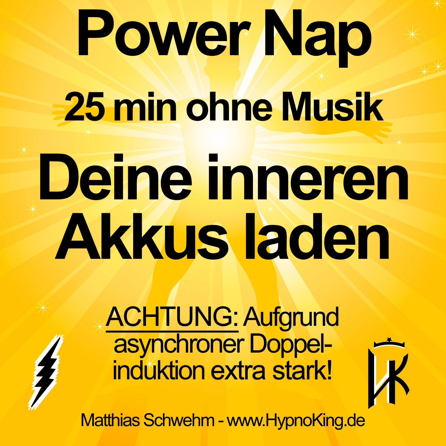 Power Nap 25 min ⚠️Extra stark! ﻿Asynchrone Doppelinduktion!💥 ohne Musik  Schlafquickie, Mittagsschlaf NSDR episode artwork