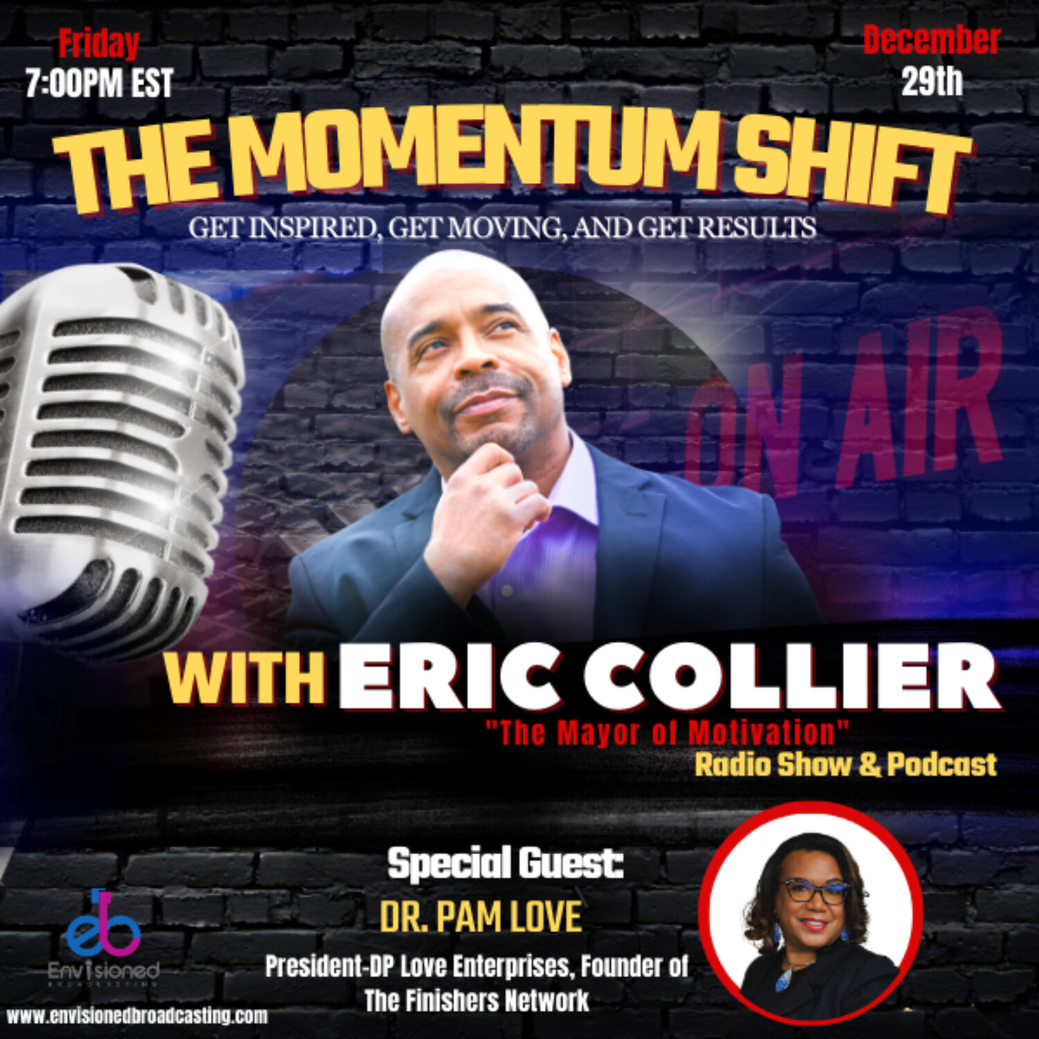 Dr. Pam Love Discussing Steps to Becoming a Finisher and Reaching Your Goals episode artwork