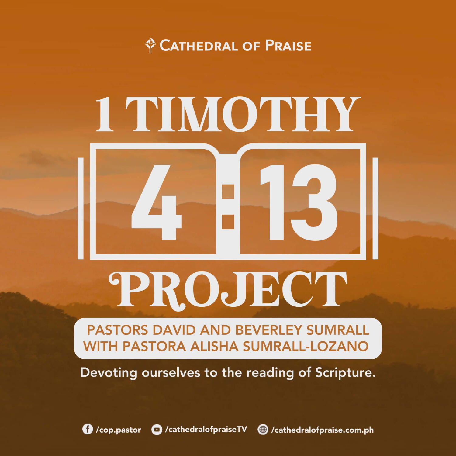 1 Timothy 4:13 Project Ep. 375 (Genesis 21:1-23:20 & Proverbs 1:28) - January 10, 2026