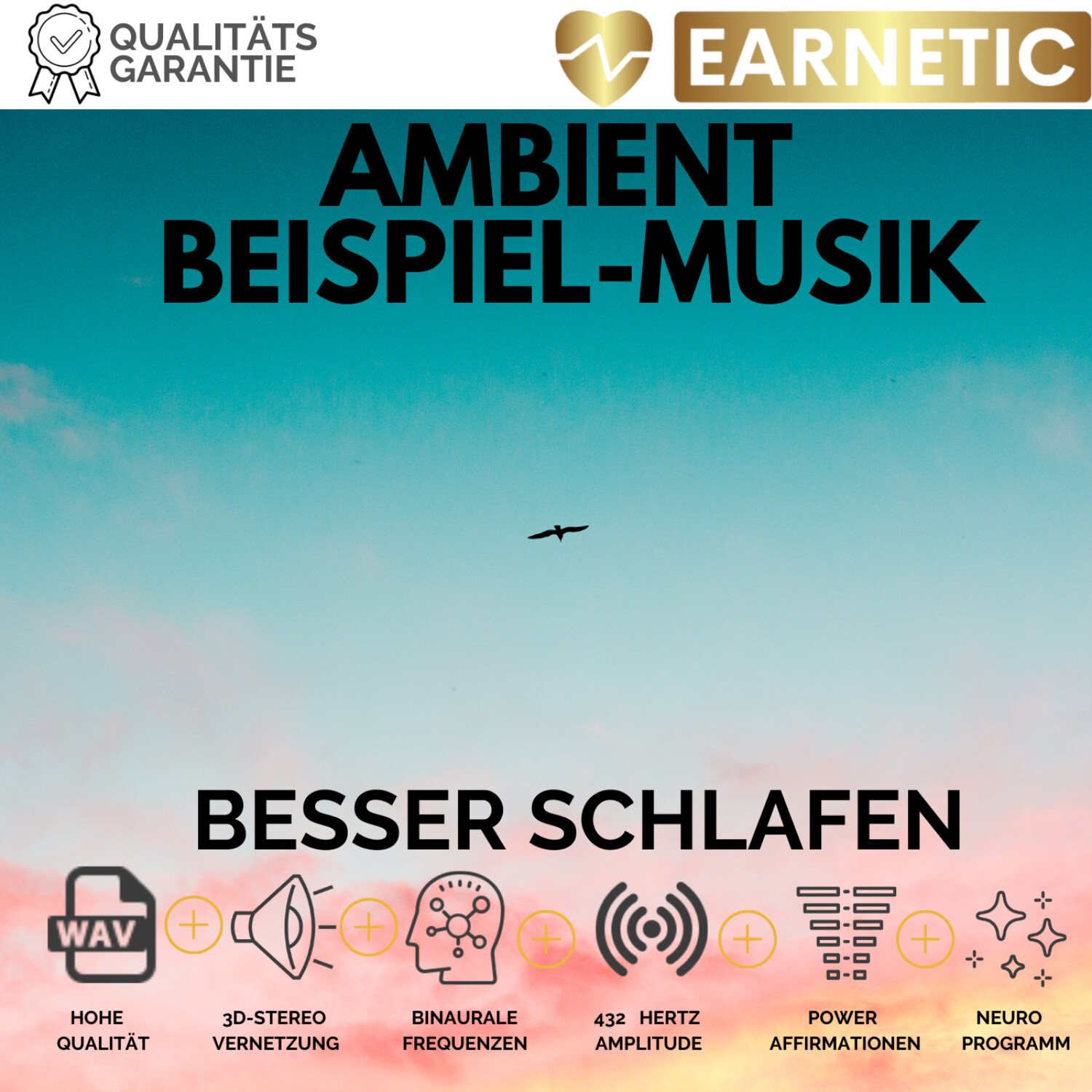 EARNETIC -Besser Schlafen – Silent Subliminal AMBIENT