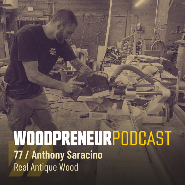Anthony Saracino: Real Antique Wood artwork